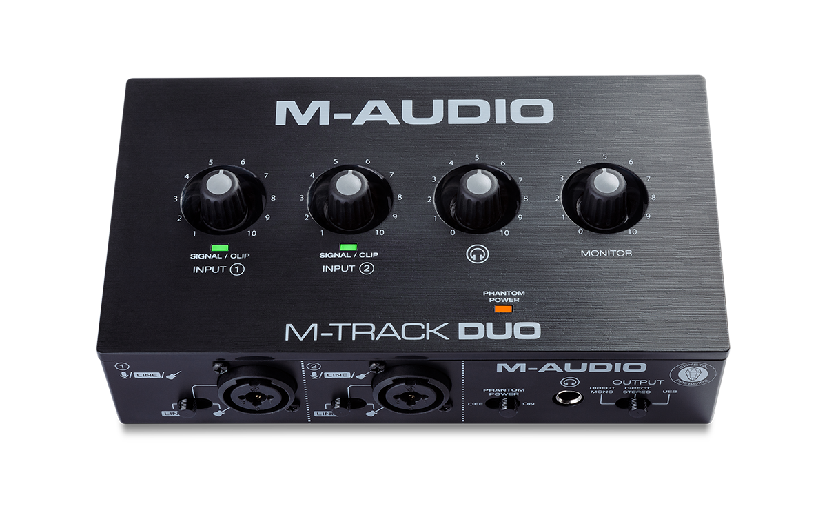 M-Audio M-Track Solo y Duo, dos compactas interfaces de audio USB