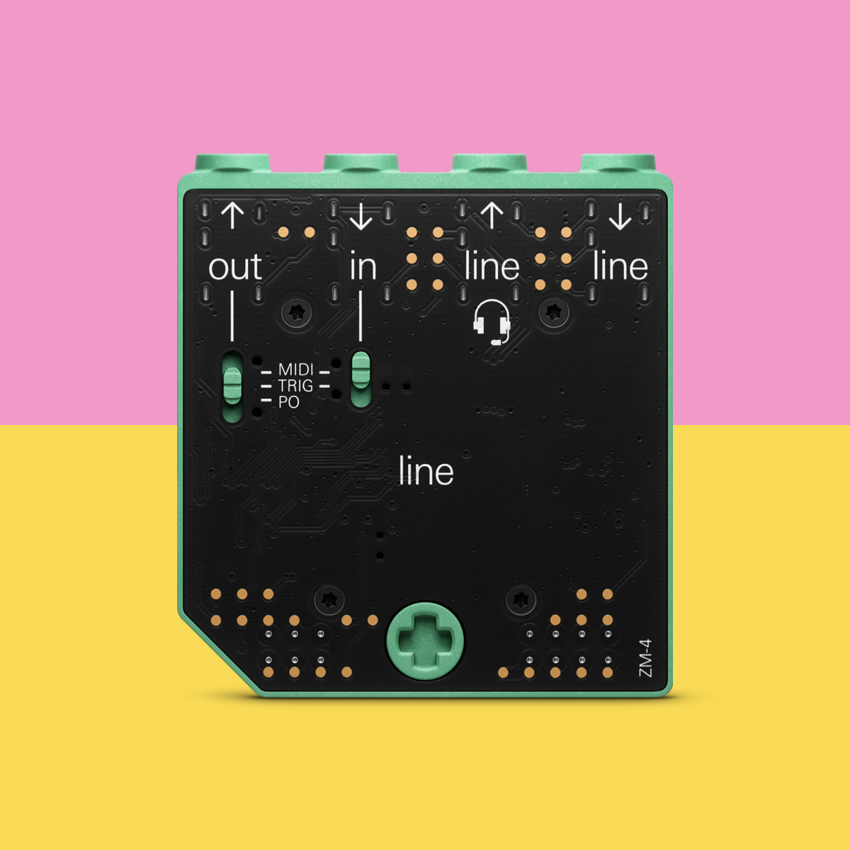 Teenage Engineering Line, conexiones audio y MIDI para OP-Z