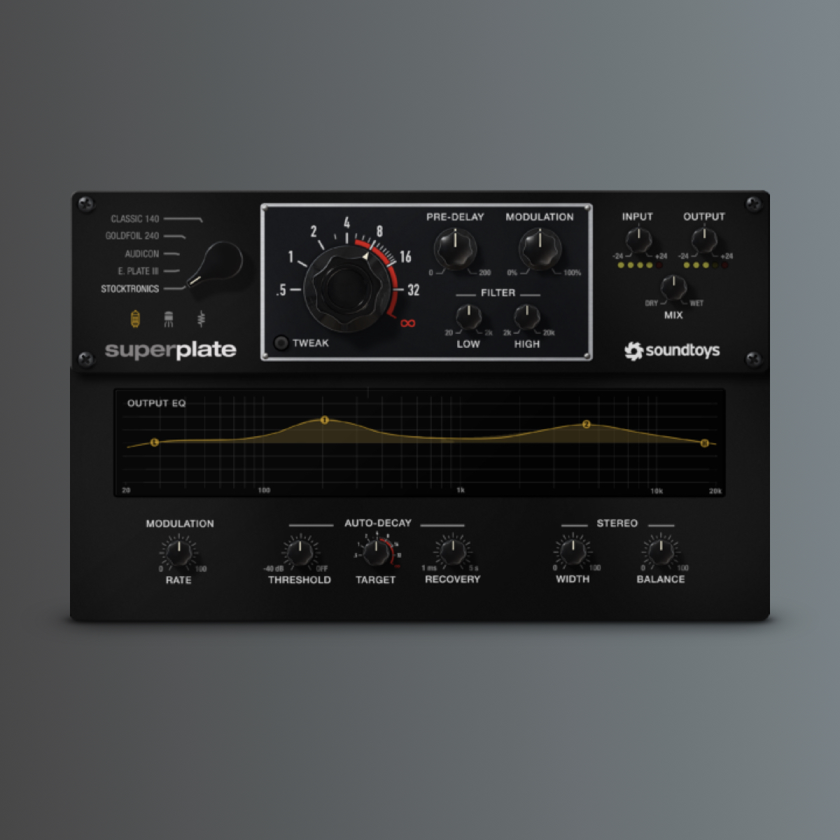 Soundtoys SuperPlate como el Little Plate, pero en “súper” Hispasonic