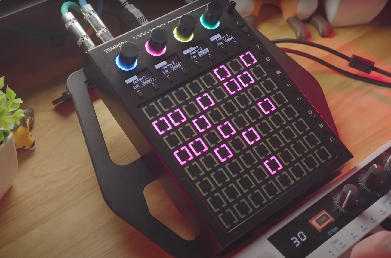 Tempera, un sampler granular hardware con un concepto un tanto