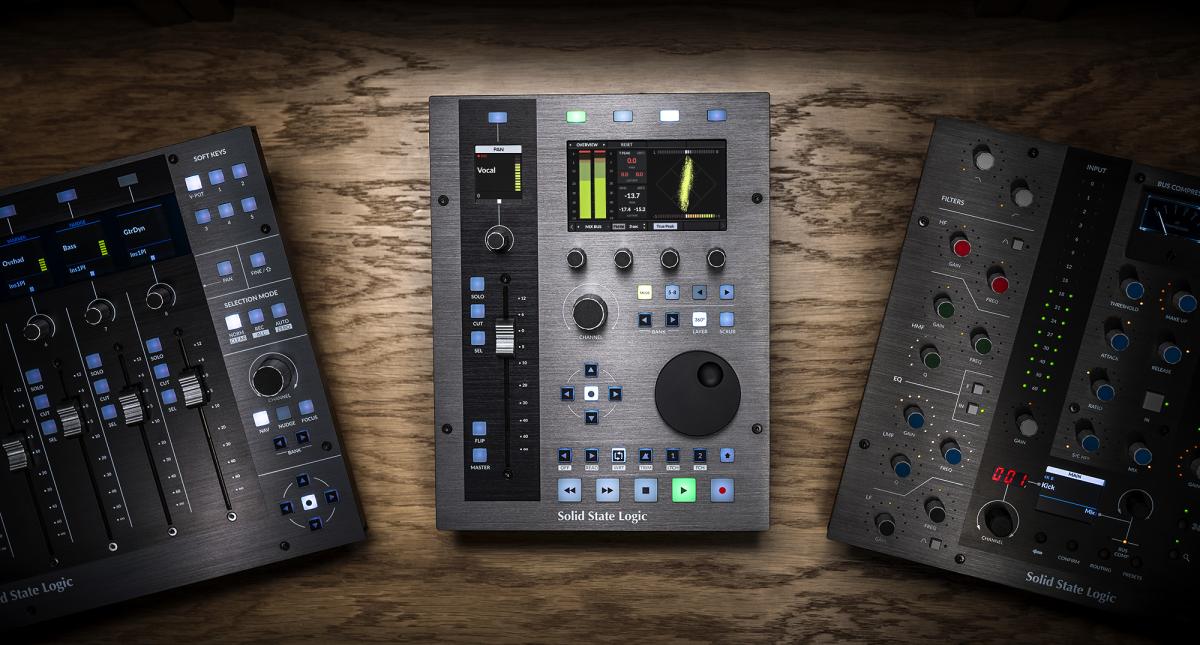 SSL UF1, un nuevo controlador DAW de fader único con control de
