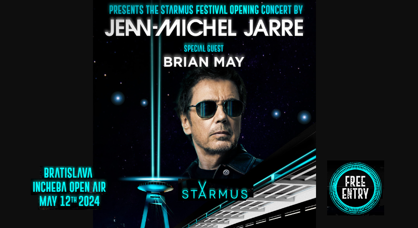 Jean-Michel Jarre y Brian May, reunidos en Starmus