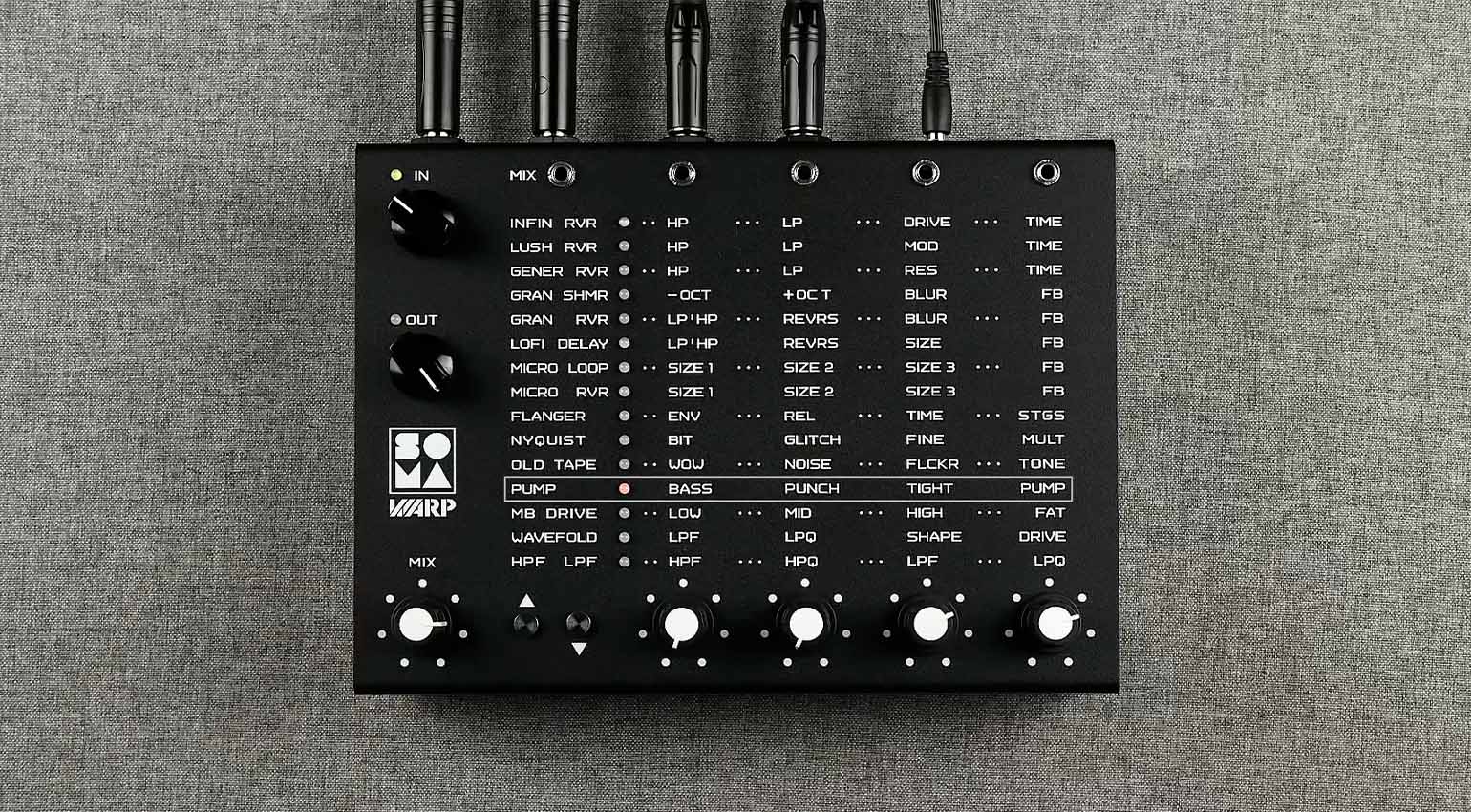 Soma Warp: 15 efectos digitales y control CV para un multiefectos tan peculiar como la propia marca