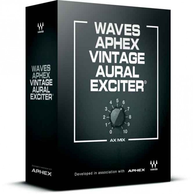 Waves anuncia Aphex Vintage Aural Exciter Hispasonic