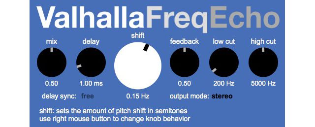 Valhalla DSP Valhalla Freq Echo MkI