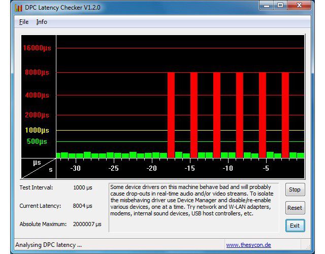 Dpc latency checker for windows 10 как пользоваться