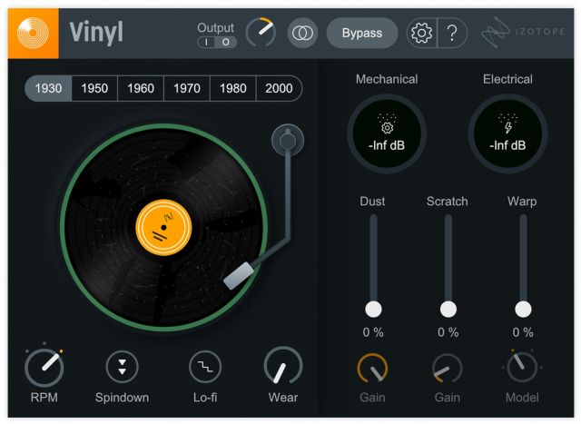 iZotope Vinyl