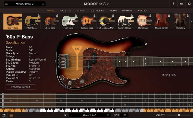 IK Multimedia MODO BASS CS