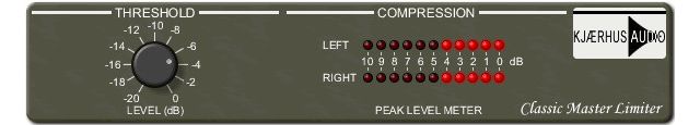 Kjaerhus Audio Classic Master Limiter