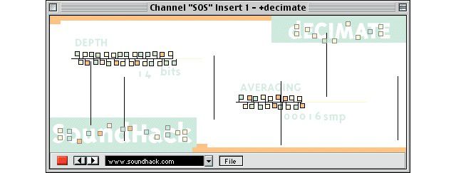 Soundhack decimate