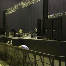 Detalle de P.A. + FrontField + SideField para Eric Bardon