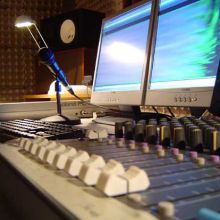 Estudio de la Associacio Joves Músics de Menorca