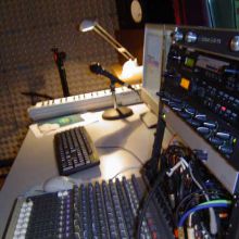 Estudio de la Associacio Joves Músics de Menorca