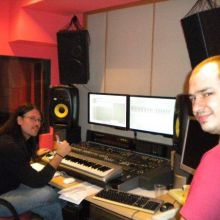 "GTW - Un dia de curro en el estudio (Yo soy el de la derecha)