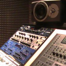 vista del segundo módulo y acondicionamiento acústico