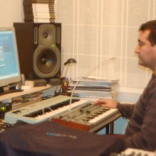 Yo en mi estudio