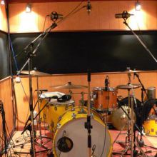 Pecera del estudio con Bateria Genista
