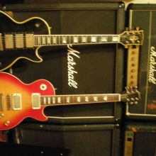les paul standart y custom Marshall jcm800 y plexi