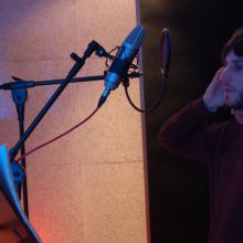 Grabando voces