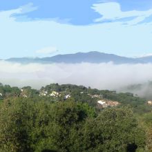 El Montseny desde mi casa