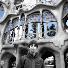 en la casa Batlló