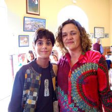 con Carmela (de Pekin Express)