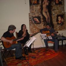 Con Calambre Tango en Artebar la latina (Madrid)  Octubre 2009
