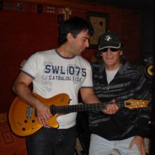 Otra con Juaniblus en su estudio Dic 2009