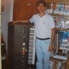 Yamaha cs-80 classic analog synthesizer 1978 the best and monster of yamaha series cs favorite of  Vangelis (private studio J.Landeira photo 1997)