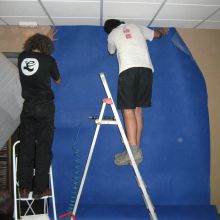moqueta pared