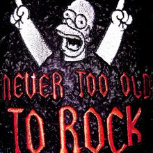 Never too old to rock