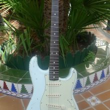 FENDER HARD RELIC CS DOLPHIN BLUE