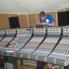 Turtle Studio Focusrite console