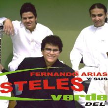 Fernando Arias y sus Pasteles Verdes Del Peru - lona