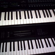 korg m1 & alesis qs6