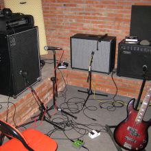 Amplis en el estudio