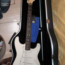 Stratocaster encajada