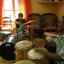 Alex Acuña y Max Mercader