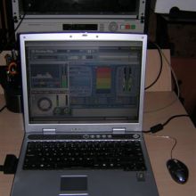 portatil P-IV con Ableton Live + plugins