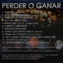 Contraportada de "Perder o ganar"