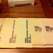 Lote Manuales KORG MS