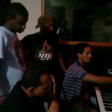 En el estudio