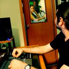 vista control - cabina de locucion