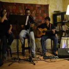 Con Claudio Briones y Rubén Díaz 2