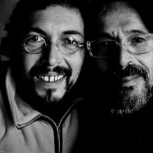 con el Becho, mi hijo