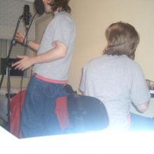 Sesion de grabacion conmigo mismo