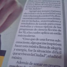 Entrevista y reportaje sobre 'Holding on to Eternity'.
