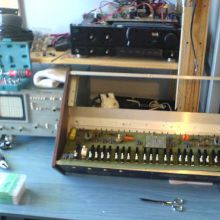 Limpiando Faders del ARP AXXE
