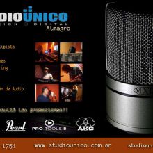 ESTUDIO DE GRABACIÓN "STUDIOUNICO "