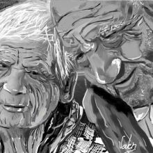Ancianos y confidentes.